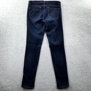 J BRAND Size 28 Super Skinny Dark Wash Starless Wash Low Rise Jeans